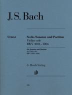 Sonatas and Partitas BWV 1001-1006 for Violin solo 