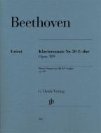 Piano Sonata no. 30 E major Op. 109 