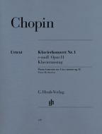 Piano Concertp no. 1 in e minor Op. 11 