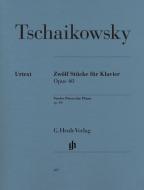 12 Pezzi per pianoforte op. 40 