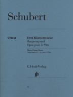 3 pezzi per pianoforte 