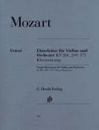 Single Movements for Violin and Orchestra 