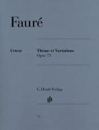 Thème et Variations op. 73 for Piano 