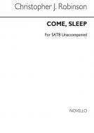 Come Sleep SATB 