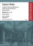 3 Duette D-Dur op. 2/3 