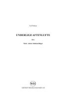 Underlige Aftenlugte 