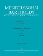 Sinfonia in la minore op. 56 Standard