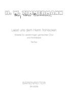 Lasst uns dem Herrn frohlocken Standard