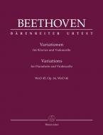 Variazioni per pianoforte e violoncello Standard