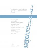 Sonata in sol minore BWV 1020 Standard