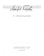 IV. Streichquartett 