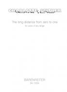 The long distance from zero to one Standard