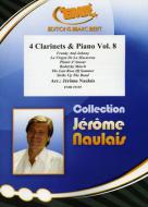 4 Clarinets & Piano Vol. 8 Standard