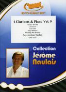 4 Clarinets & Piano Vol. 9 Standard
