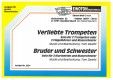 Verliebte Trompeten / Bruder und Schwester 