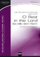 O Rest In The Lord 