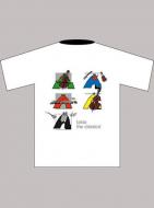 Kinder T-Shirt L Weiss Classics 