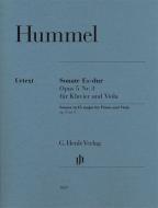 Sonata for Piano and Viola in E flat major op. 5 no. 3 