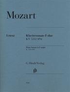 Piano Sonata in F major K. 533/494 