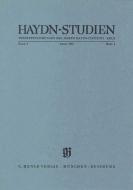 Haydn Studies Vol. 1 No. 4 