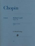 Ballade in f minor op. 52 