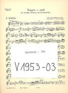 Konzert für Cembalo und Streicher 