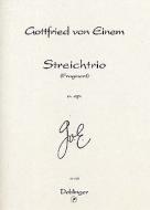 Streichtrio (Fragment) Op. posth. 