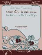 36 Arie di stile antico (voce grave) 