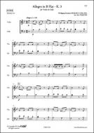 Allegro in B Flat 