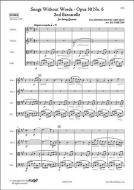 Songs without Words Op. 30 No. 6 