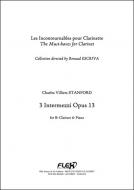 3 Intermezzi op. 13 