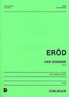 4 Gesänge op.44 für tiefe Stimme 