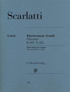 Piano Sonata in d minor (Toccata) K. 141, L. 422 