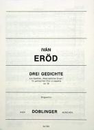 3 Gedichte aus Goethes West-östlicher Divan op.36 