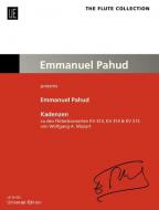 Cadenzas to the Flute Concertos 
