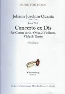 Concerto ex Dis für Cornu concertato, Oboe, 2 Violinen, Viola & Basso 