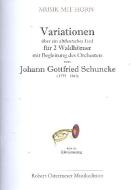 Variationen F-Dur über ein altdeutsches Lied für 2 Waldhörner mit Begleitung des Orchesters 