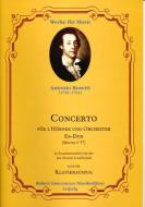 Concerto für 2 Hörner und Orchester E-Dur (Murray C 57) 