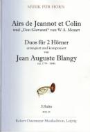 Airs de Jeannot et Colin und "Don Giovanni" von W.A. Mozart - 3. Suite 
