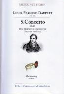 5. Concerto für Horn (Cor Alto oder Basso) und Orchester E-Dur op. 21 (1820) 