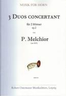 3 Duos concertant für 2 Hörner op. 2 (um 1815) 