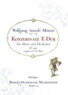 Konzertsatz für Horn und Orchester E-Dur KV 494a (vervollständigt von Uri Rom) 