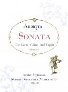 Sonata für Horn, Violine, Fagott F-Dur (um 1750) 
