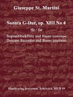 Sonata in sol maggiore op. 13 n. 4 