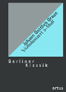 Violinkonzert a-Moll 