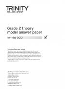 Theory Model Answer Paper Grade 2 2013 