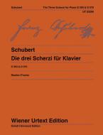 I tre Scherzi per pianoforte D 593/1-2, D 570 