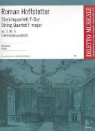 String Quartet F major op. 3/5 Hob. III:17 