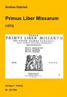Primus Liber Missarum 1572 