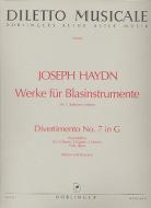 Divertimento No. 7 G major Hob. deest 